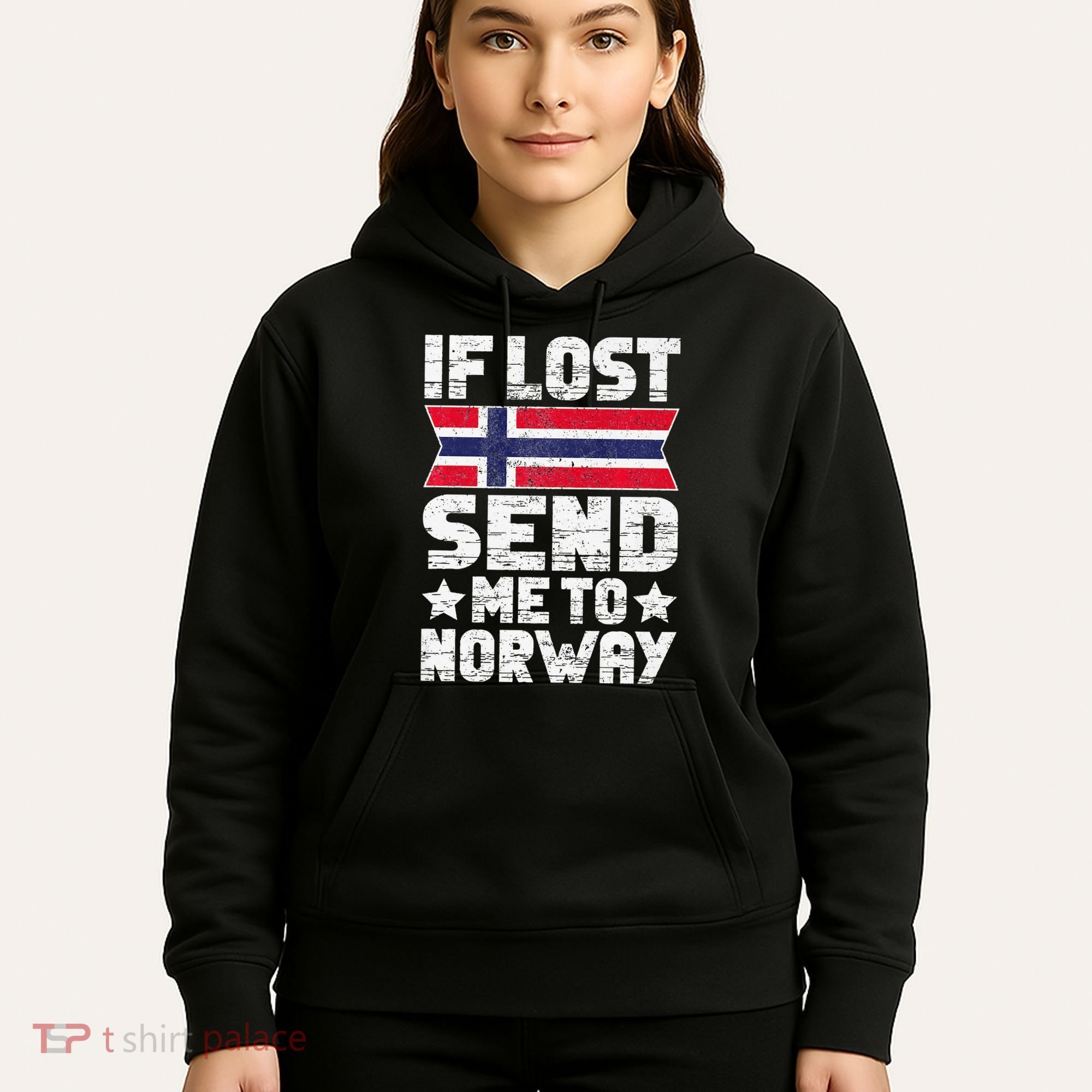 Norwegian If Lost Send Me To Norway  Hoodie