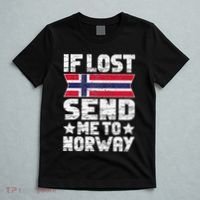 Norwegian If Lost Send Me To Norway  T-Shirt thumb 5