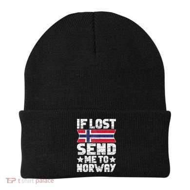 Norwegian If Lost Send Me To Norway  Beanie