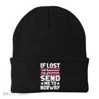 Norwegian If Lost Send Me To Norway  Beanie thumb 0