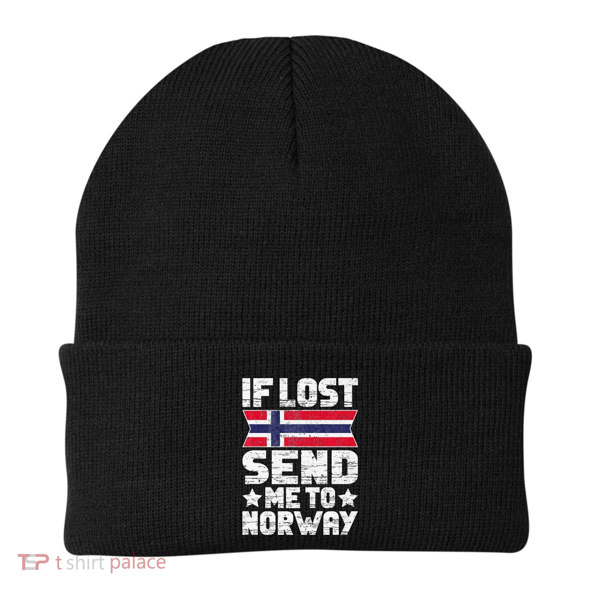 Norwegian If Lost Send Me To Norway  Beanie