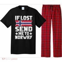 Norwegian If Lost Send Me To Norway  Pajama Set thumb 0