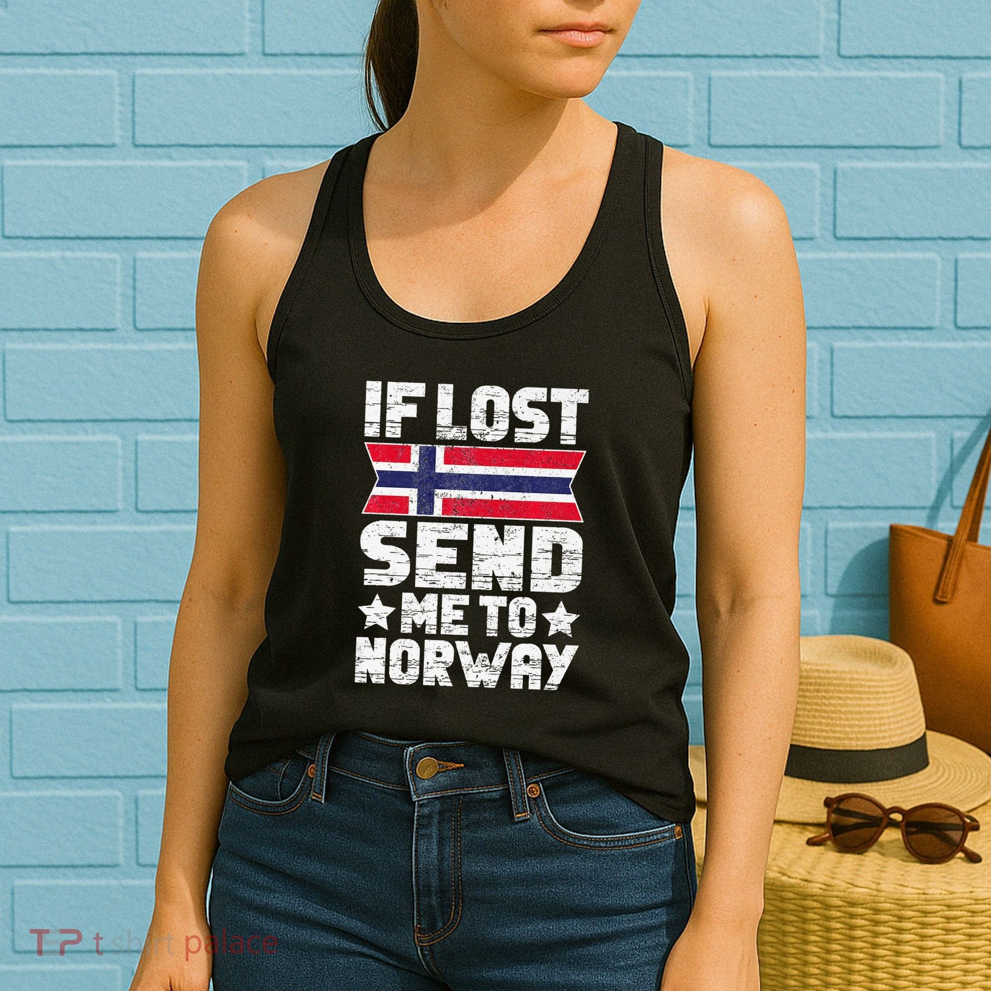 Norwegian If Lost Send Me To Norway  Women's Tank Top