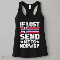 Norwegian If Lost Send Me To Norway  Women's Tank Top thumb 3