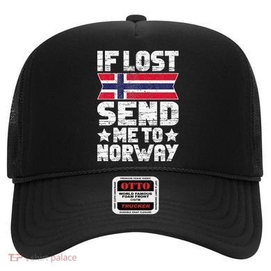 Norwegian If Lost Send Me To Norway  Hat