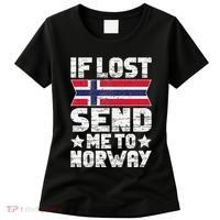 Norwegian If Lost Send Me To Norway  Women's T-Shirt thumb 0