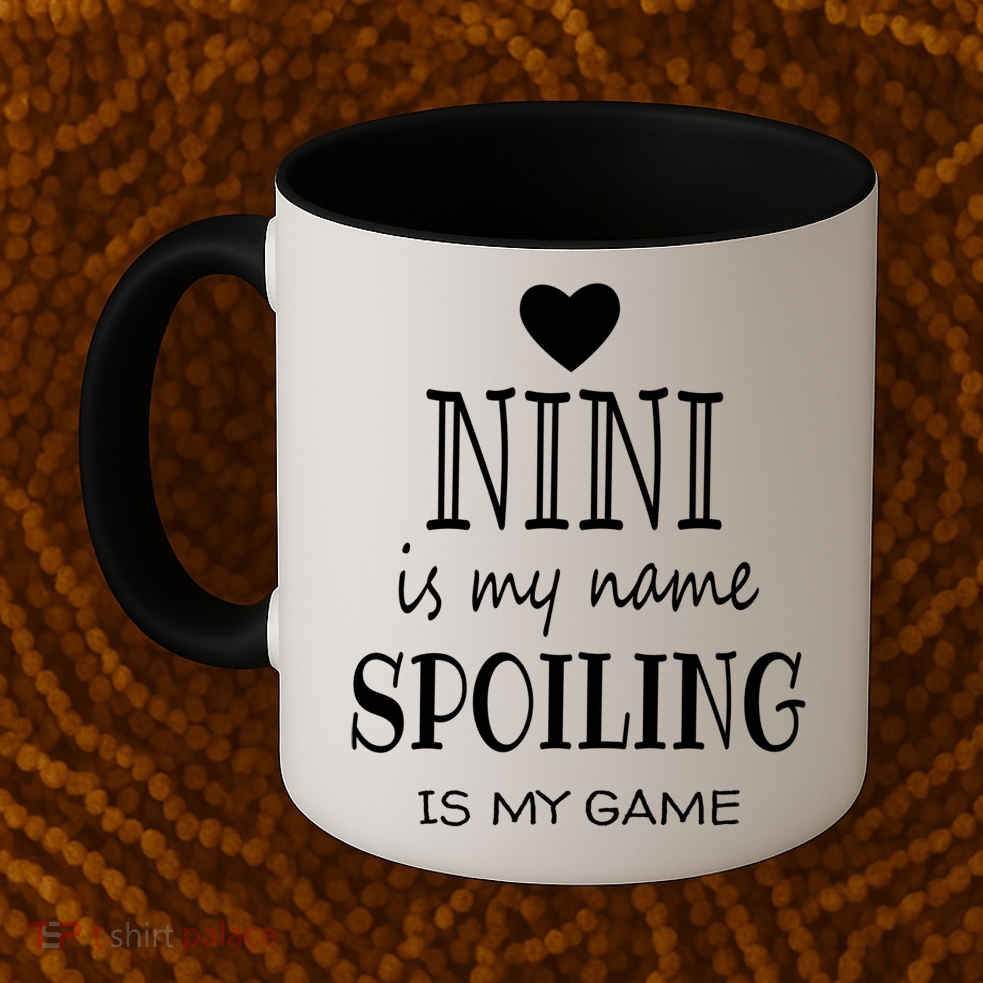 Nini Is My Name Funny Nini Graphic Funny Gift For Nini Grandma Gift Coffee Mug
