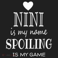 Nini Is My Name Funny Nini Graphic Funny Gift For Nini Grandma Gift Hat thumb 2