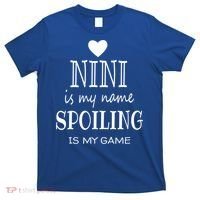 Nini Is My Name Funny Nini Graphic Funny Gift For Nini Grandma Gift T-Shirt thumb 0
