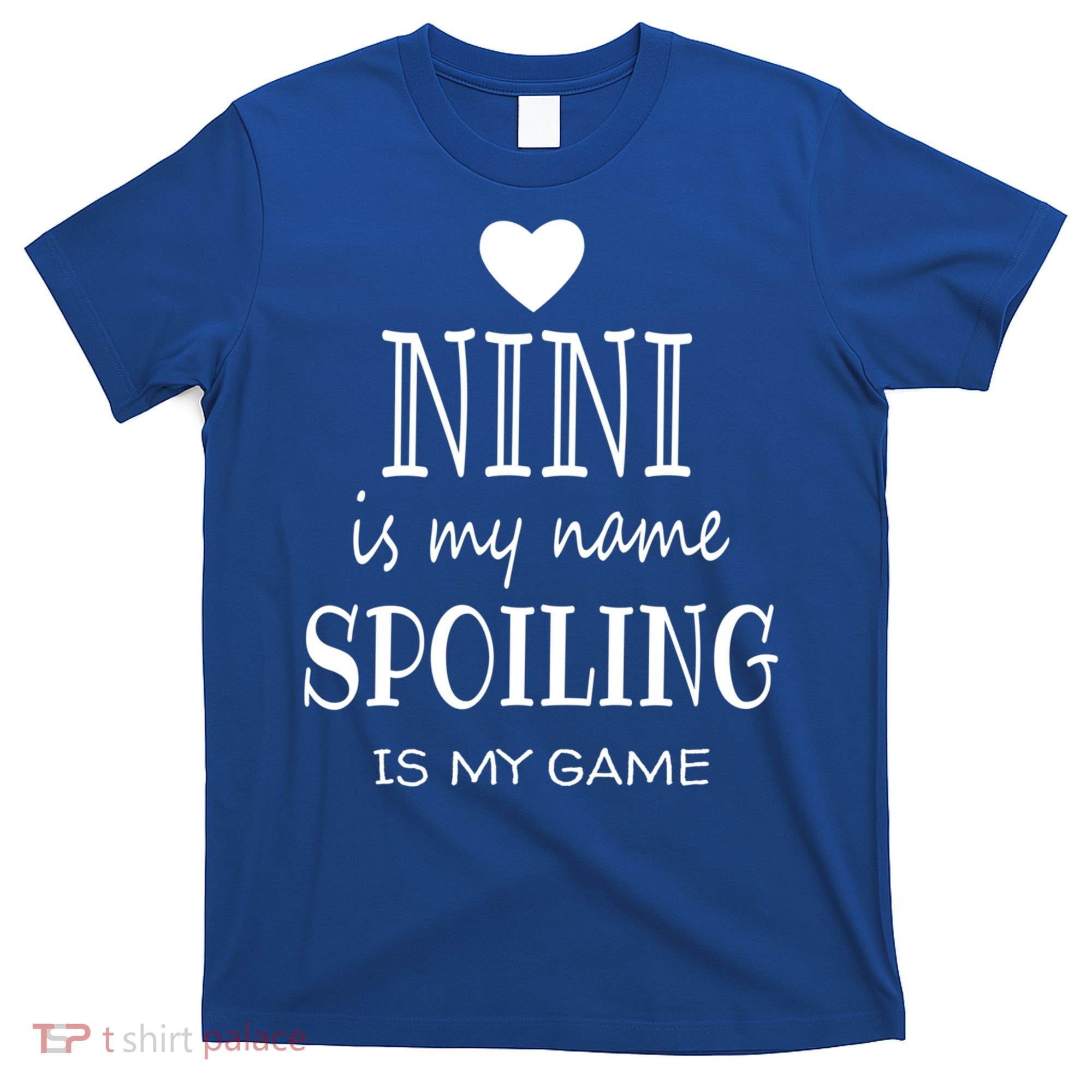 Nini Is My Name Funny Nini Graphic Funny Gift For Nini Grandma Gift T-Shirt