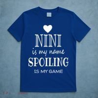 Nini Is My Name Funny Nini Graphic Funny Gift For Nini Grandma Gift T-Shirt thumb 5