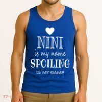 Nini Is My Name Funny Nini Graphic Funny Gift For Nini Grandma Gift Tank Top thumb 3