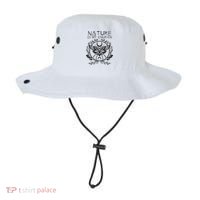 Nature Is My Church Moon Moth Witchcraft Wiccan Witch Bucket Hat thumb 0