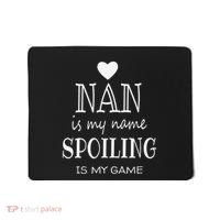 Nan Is My Name Funny Graphic Gifts For Nan Grandma Mousepad thumb 0
