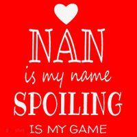 Nan Is My Name Funny Graphic Gifts For Nan Grandma Santa Hat thumb 1