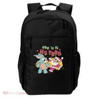 Now It's My Turn Funny Holiday Easter Bunny Santa Backpack thumb 0