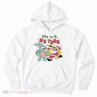 Now It's My Turn Funny Holiday Easter Bunny Santa Hoodie thumb 0