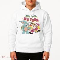 Now It's My Turn Funny Holiday Easter Bunny Santa Hoodie thumb 2