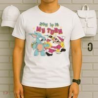 Now It's My Turn Funny Holiday Easter Bunny Santa T-Shirt thumb 6