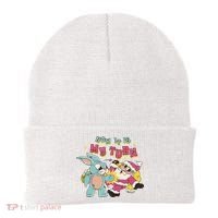 Now It's My Turn Funny Holiday Easter Bunny Santa Beanie thumb 0