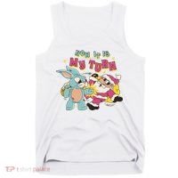 Now It's My Turn Funny Holiday Easter Bunny Santa Tank Top thumb 0