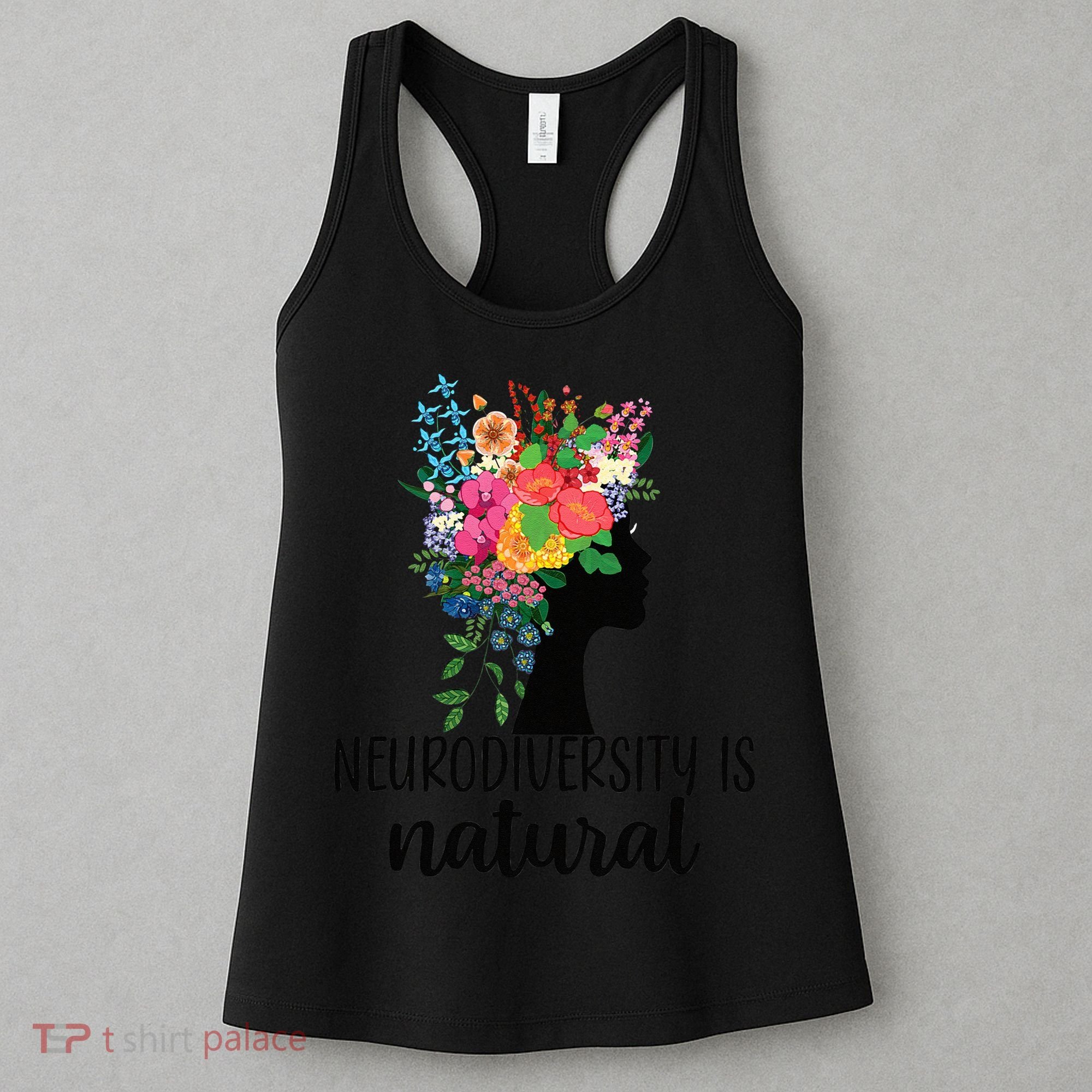Neurodiversity Is Natural Autism Neurodivergent Women's Tank Top