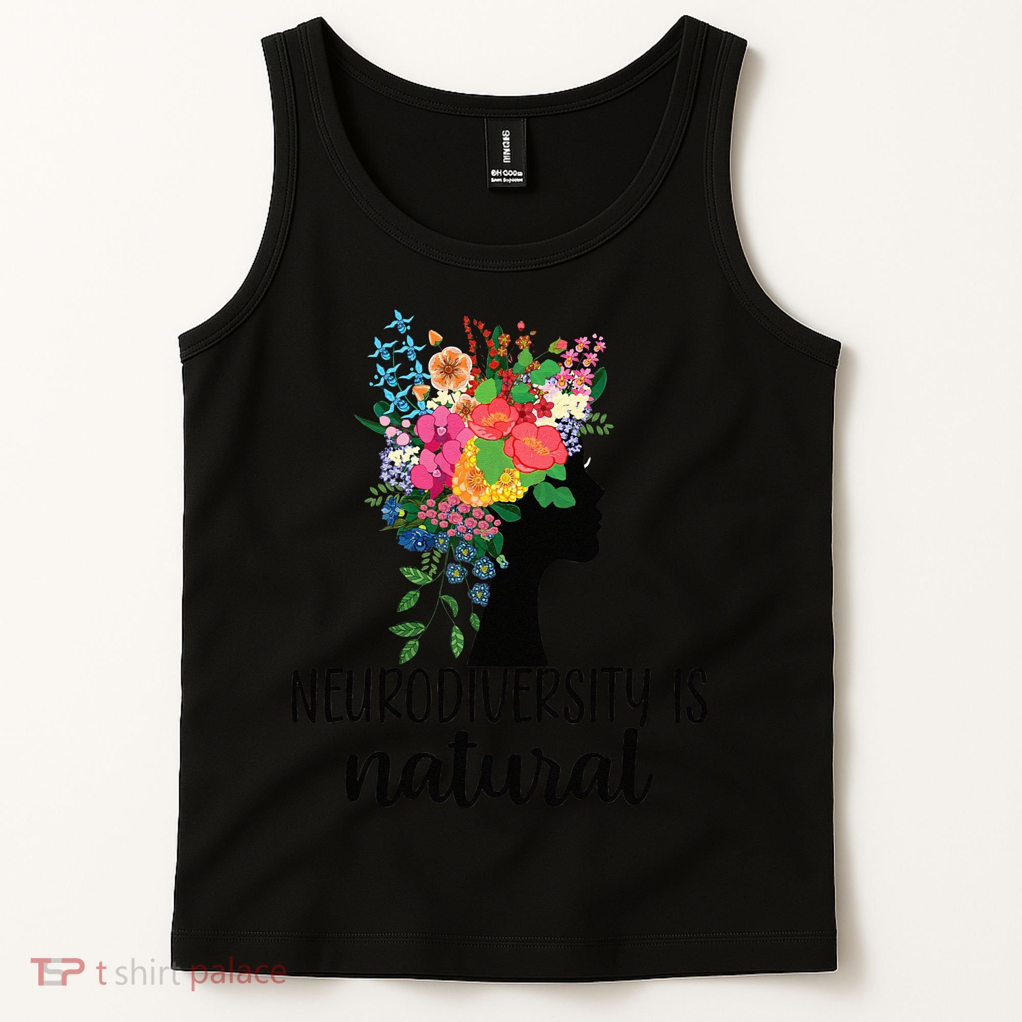 Neurodiversity Is Natural Autism Neurodivergent Tank Top