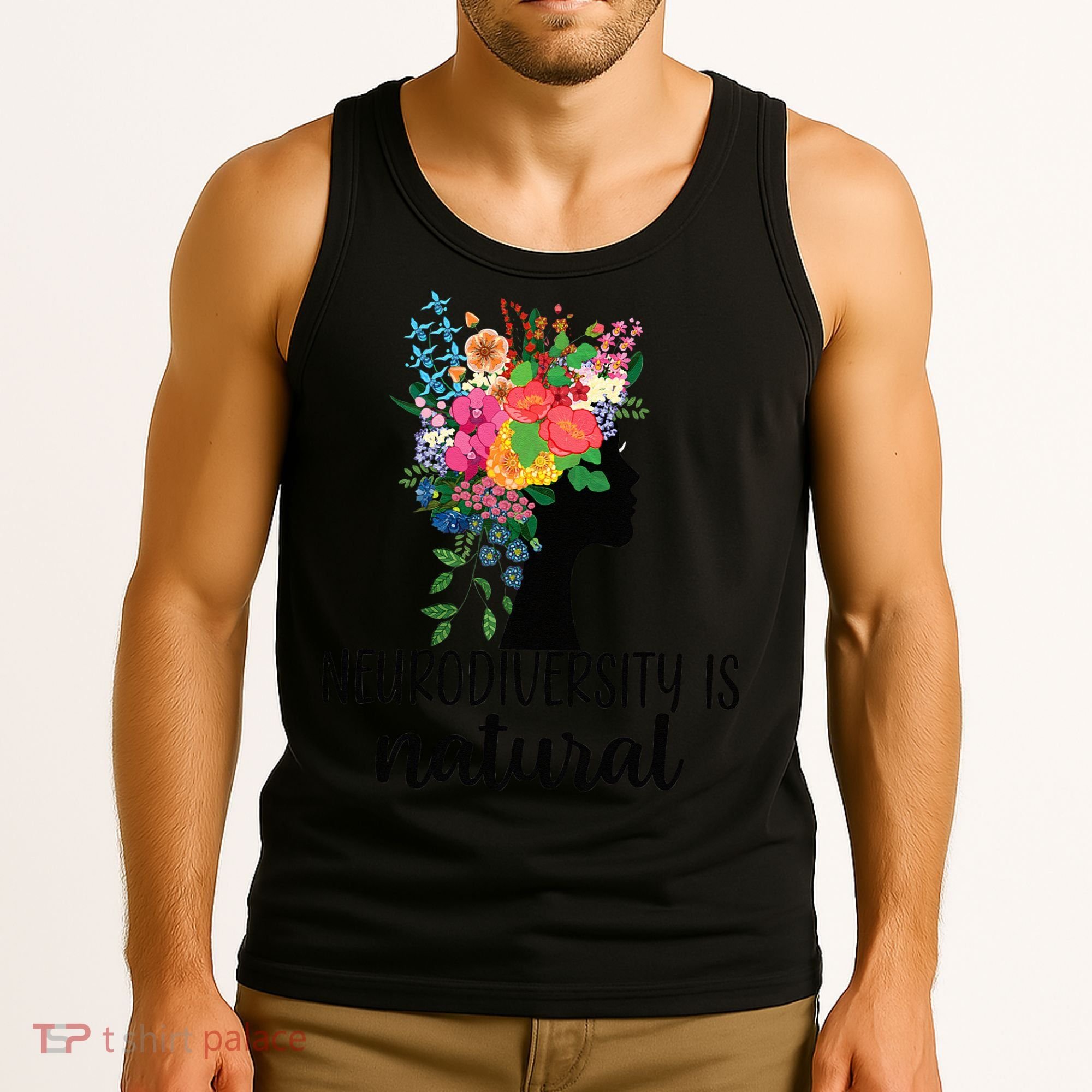 Neurodiversity Is Natural Autism Neurodivergent Tank Top