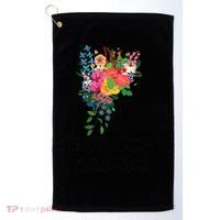 Neurodiversity Is Natural Autism Neurodivergent Golf Towel thumb 0