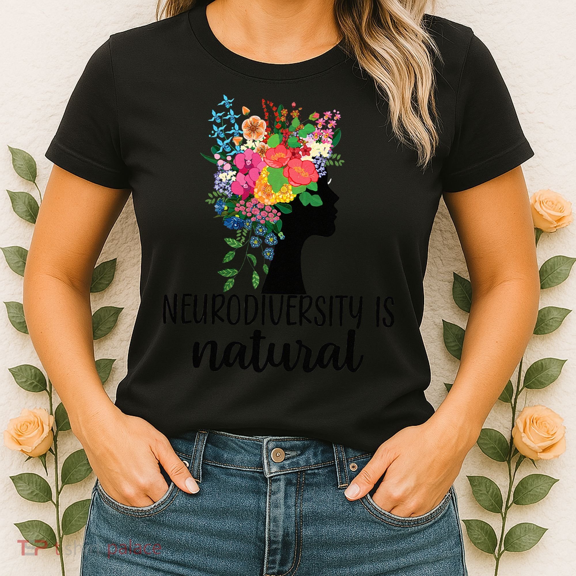 Neurodiversity Is Natural Autism Neurodivergent Women's T-Shirt