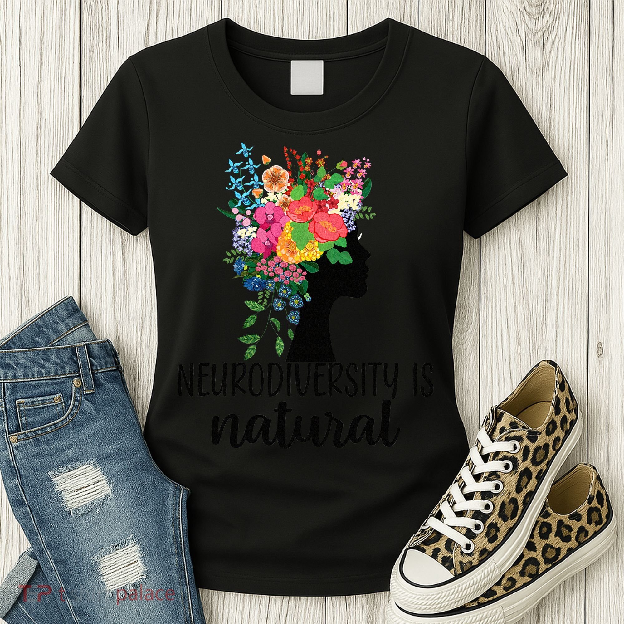 Neurodiversity Is Natural Autism Neurodivergent Women's T-Shirt