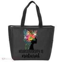 Neurodiversity Is Natural Autism Neurodivergent Tote Bag thumb 0