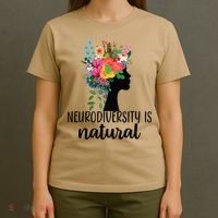 Neurodiversity Is Natural Autism Neurodivergent T-Shirt thumb 4