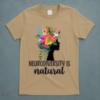 Neurodiversity Is Natural Autism Neurodivergent T-Shirt thumb 5