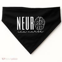 Neuro Icu Nurse Neurology Intensive Care Unit Funny Gift Cool Gift USA-Made Doggie Bandana thumb 0