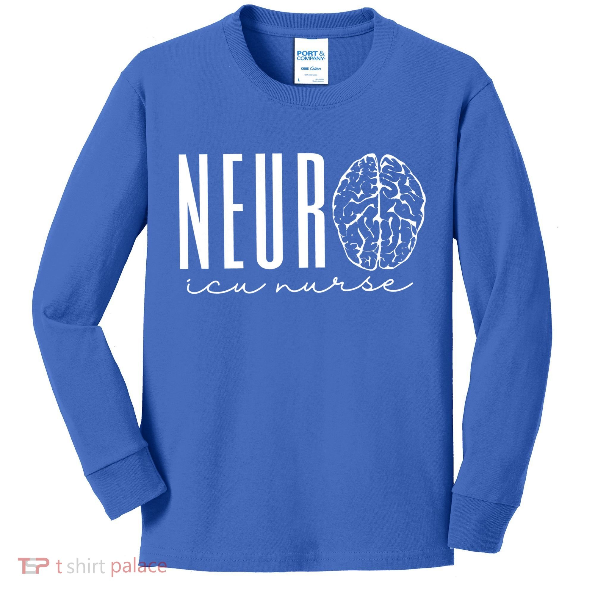 Neuro Icu Nurse Neurology Intensive Care Unit Funny Gift Cool Gift Kids Long Sleeve Shirt