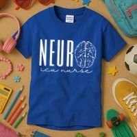 Neuro Icu Nurse Neurology Intensive Care Unit Funny Gift Cool Gift Kids T-Shirt thumb 3