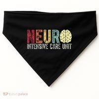 Neuro Icu Nurse Brain Nursing Intensive Care Unit Rn USA-Made Doggie Bandana thumb 0