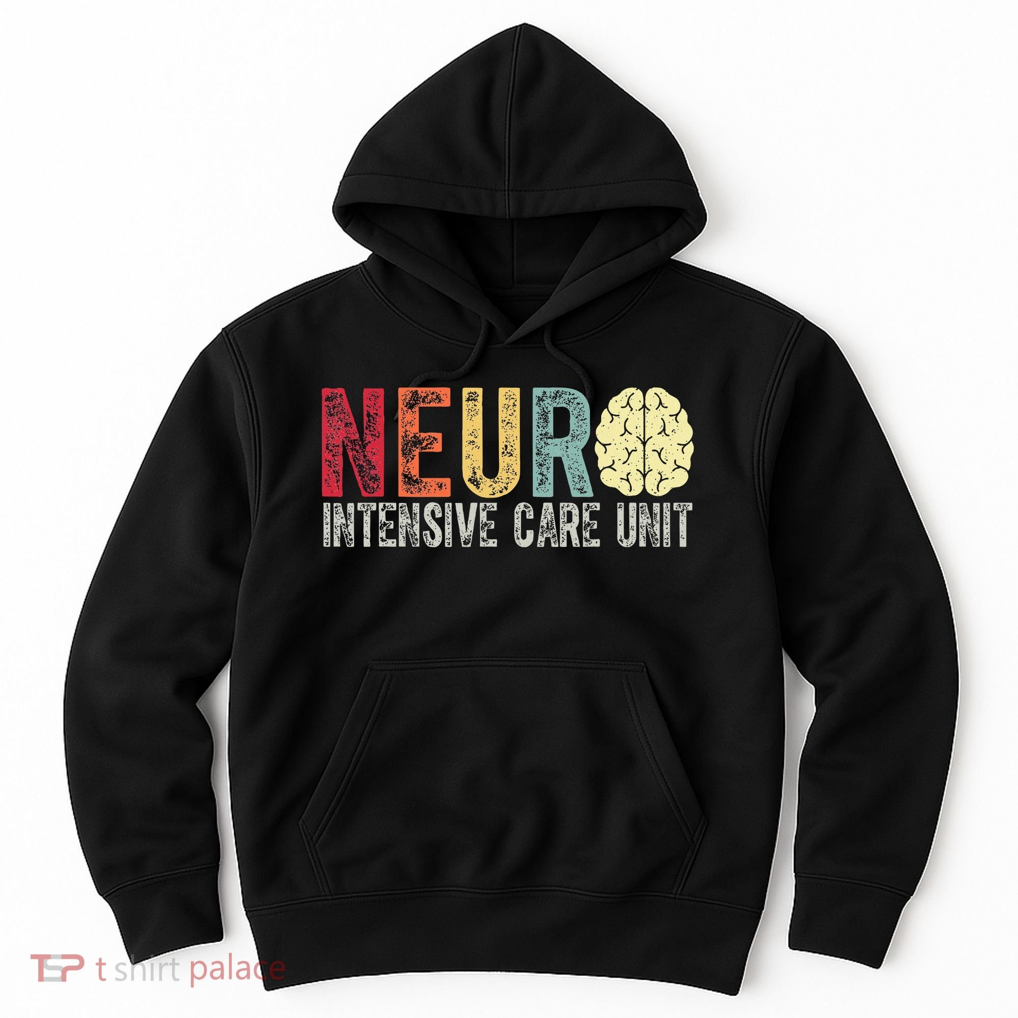 Neuro Icu Nurse Brain Nursing Intensive Care Unit Rn Hoodie