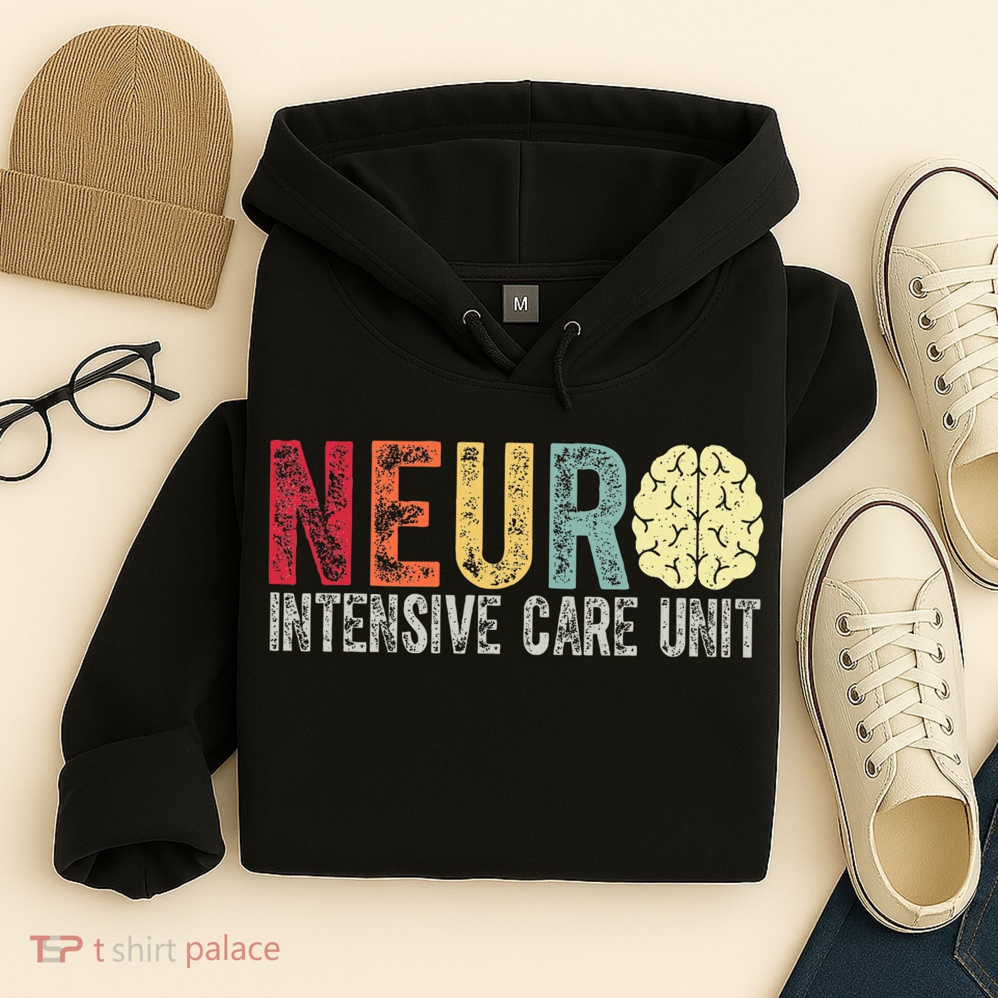 Neuro Icu Nurse Brain Nursing Intensive Care Unit Rn Hoodie