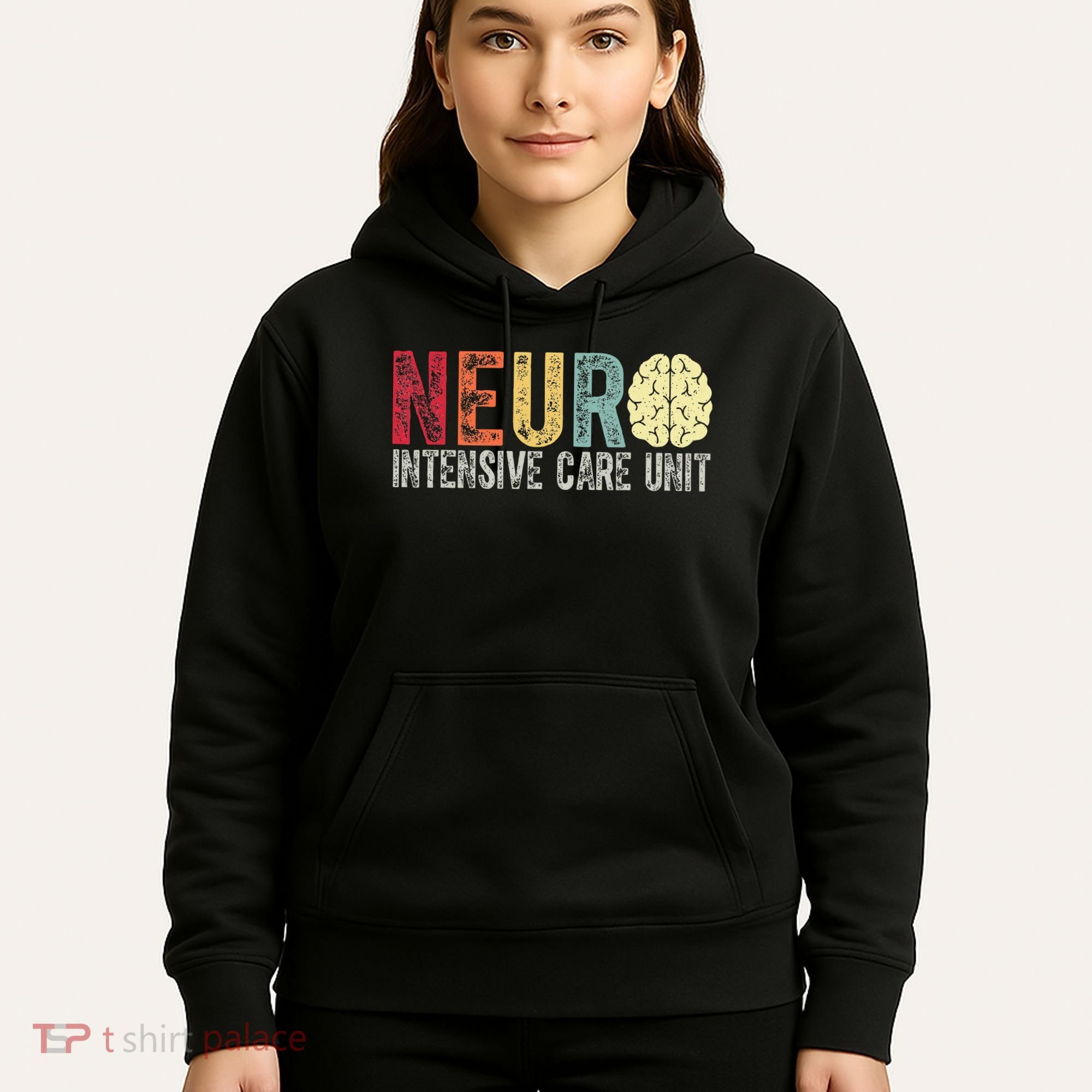 Neuro Icu Nurse Brain Nursing Intensive Care Unit Rn Hoodie
