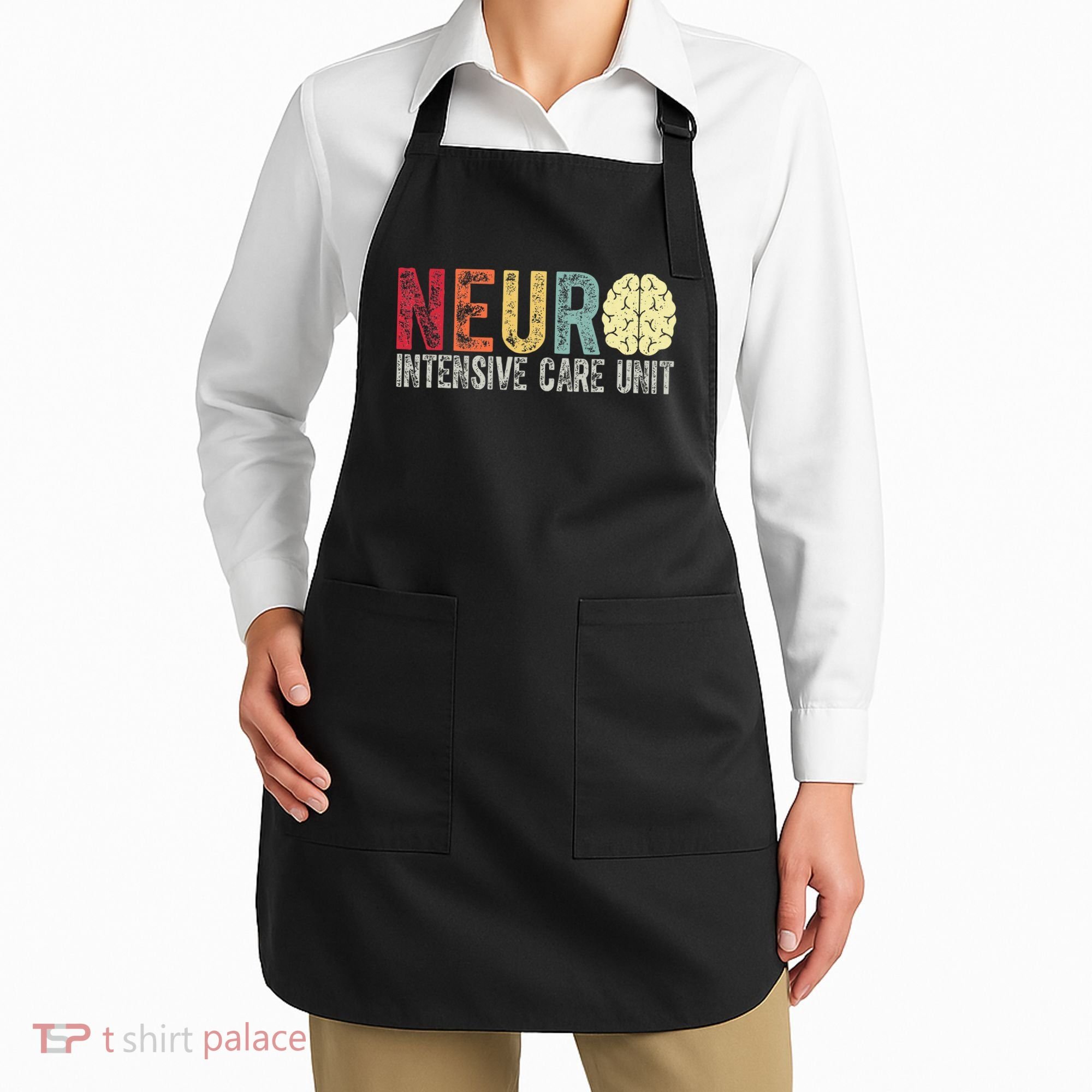 Neuro Icu Nurse Brain Nursing Intensive Care Unit Rn Apron