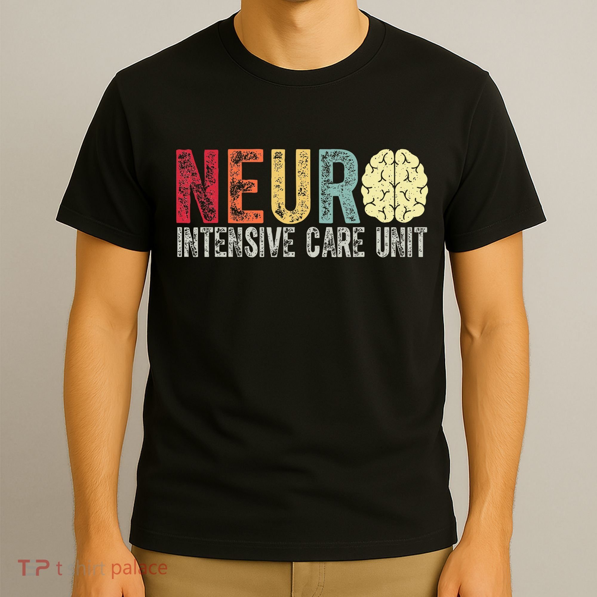 Neuro Icu Nurse Brain Nursing Intensive Care Unit Rn T-Shirt