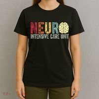 Neuro Icu Nurse Brain Nursing Intensive Care Unit Rn T-Shirt thumb 4
