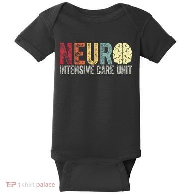 Neuro Icu Nurse Brain Nursing Intensive Care Unit Rn Baby Bodysuit