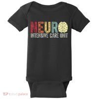 Neuro Icu Nurse Brain Nursing Intensive Care Unit Rn Baby Bodysuit thumb 0