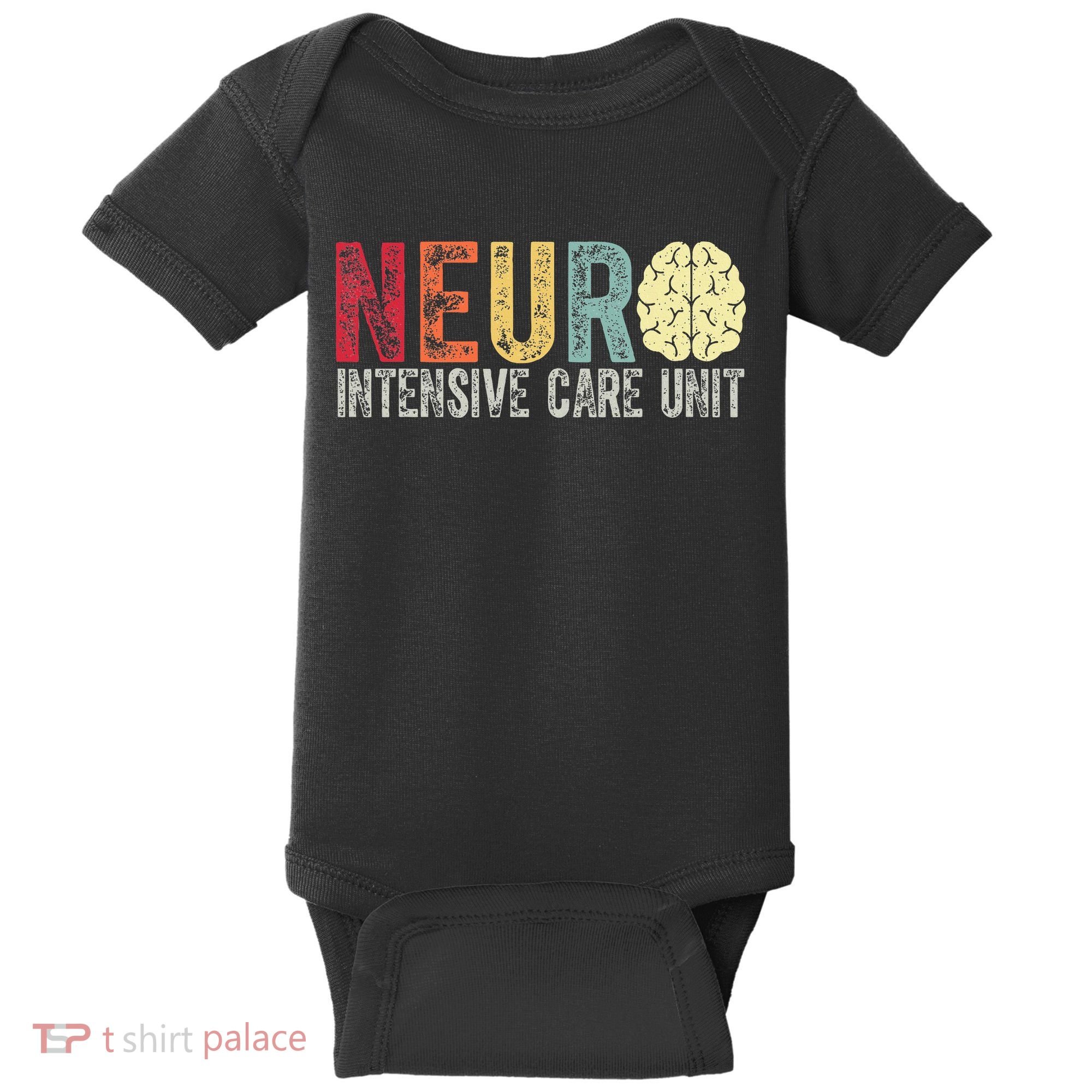Neuro Icu Nurse Brain Nursing Intensive Care Unit Rn Baby Bodysuit