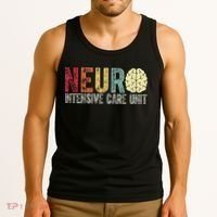Neuro Icu Nurse Brain Nursing Intensive Care Unit Rn Tank Top thumb 3