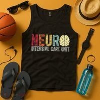 Neuro Icu Nurse Brain Nursing Intensive Care Unit Rn Tank Top thumb 4