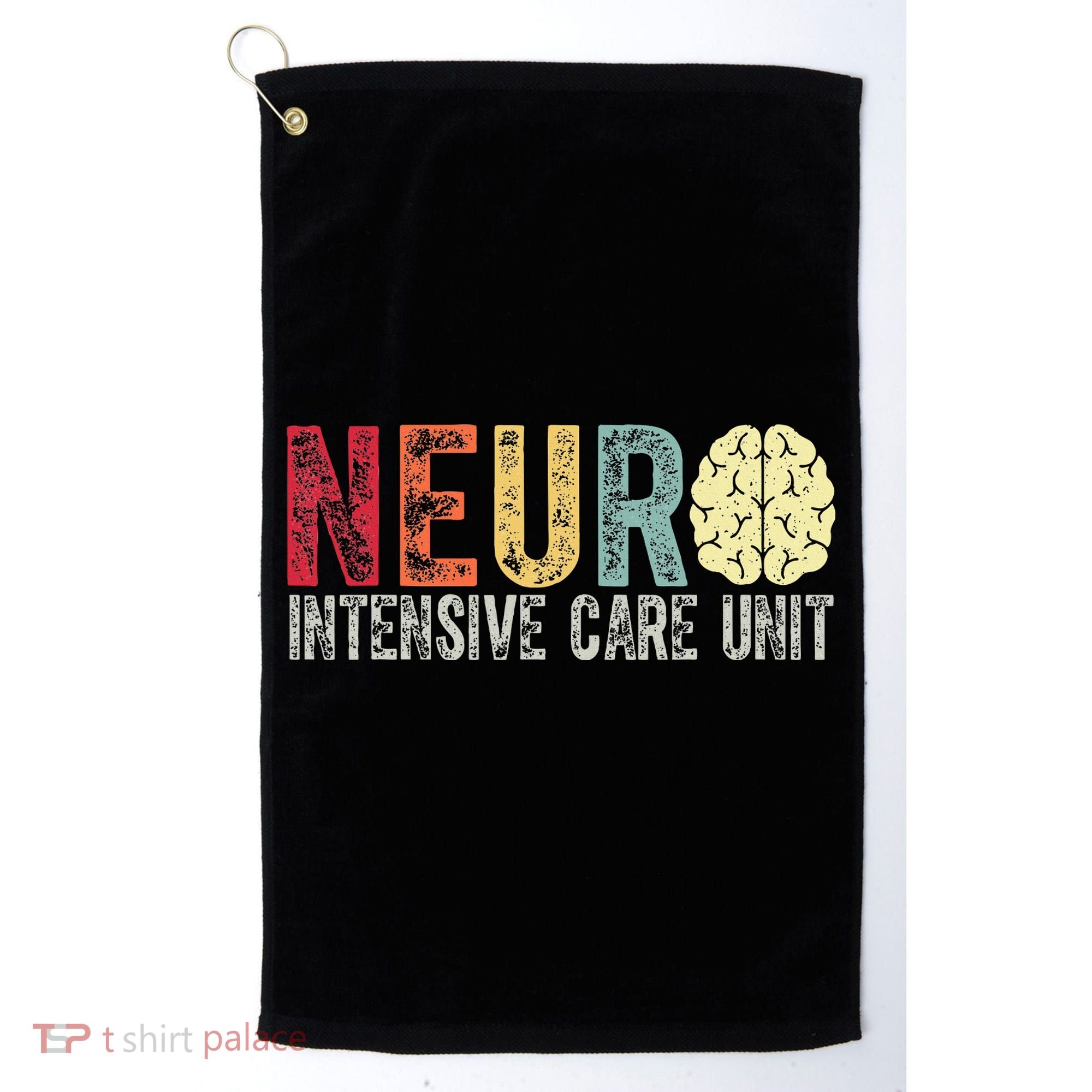 Neuro Icu Nurse Brain Nursing Intensive Care Unit Rn Golf Towel